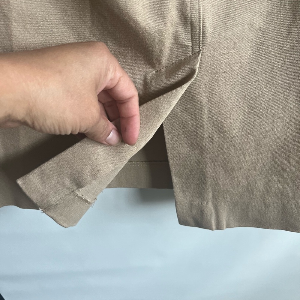 Ralph Lauren khaki midi length Women's Skirt sz 16 - Picture 7 of 11